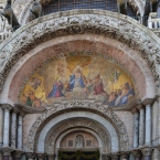 Portál baziliky svatého Marka Benátky